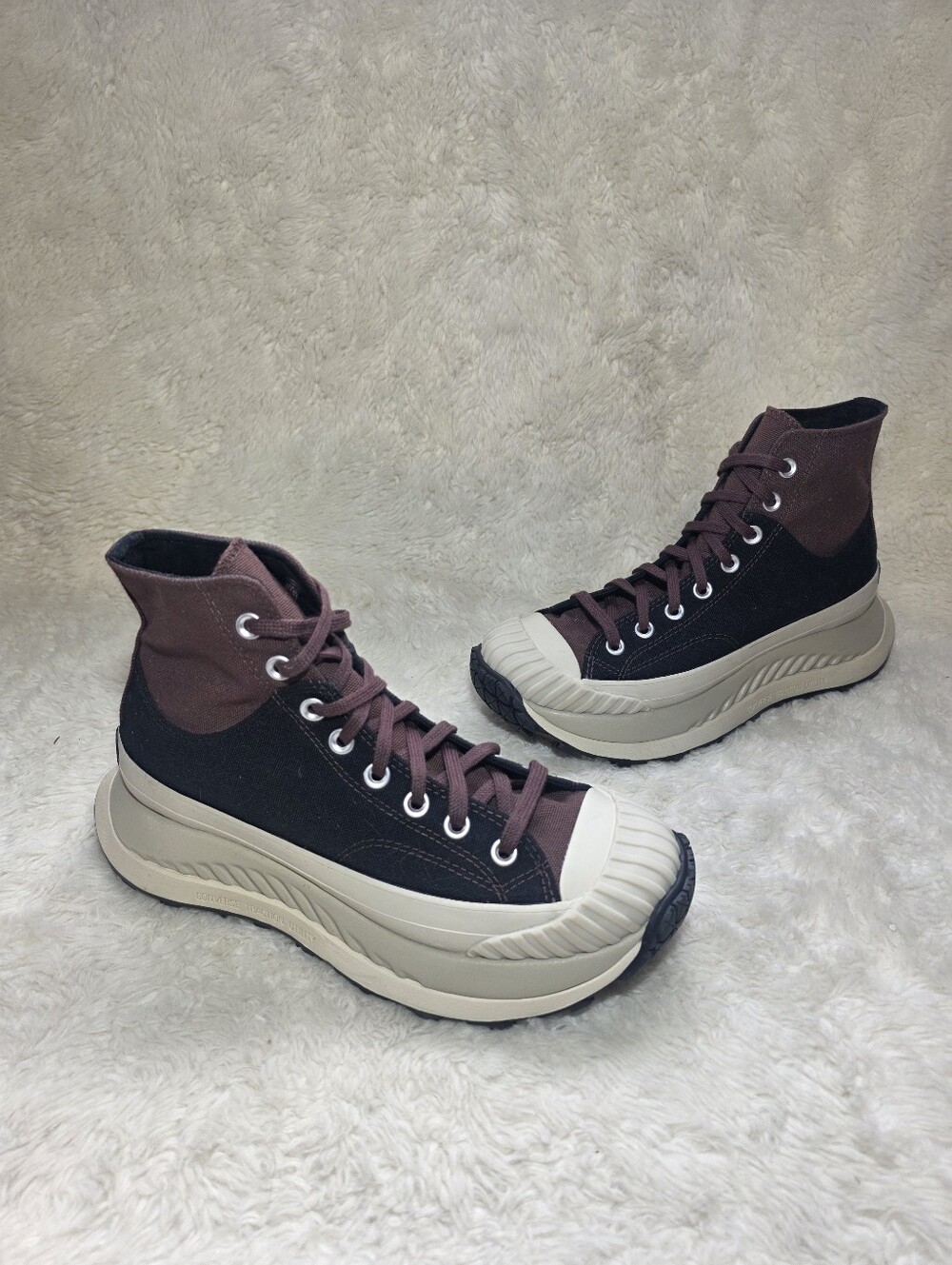 Converse Chuck 70 AT-CX High Black Eternal Earth Brown Sneakers Men 8 Women 9.5